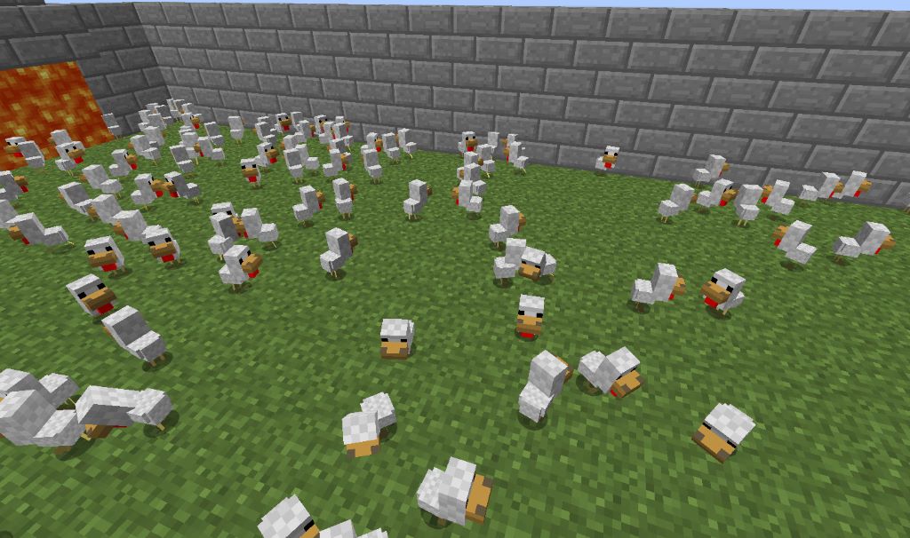 How Many Chickens Does It Take to Entity Cram?