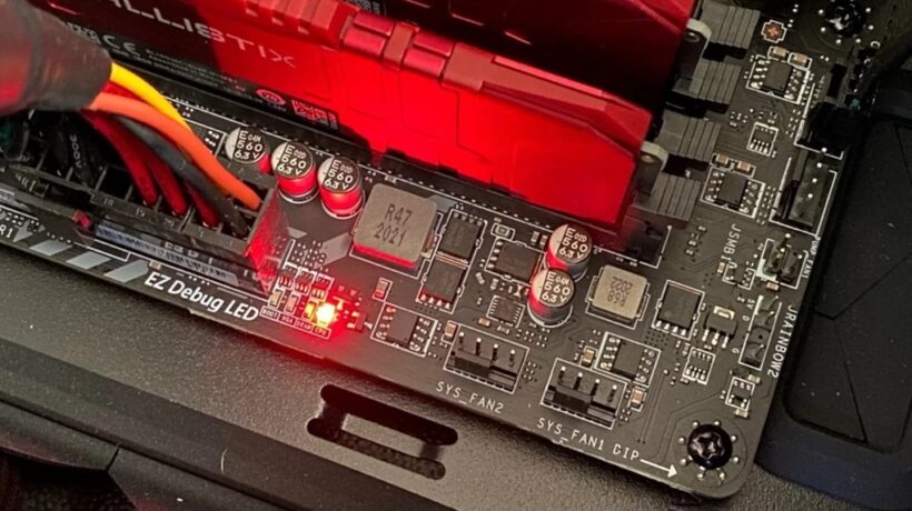 What Does Red Light on Mobo Mean