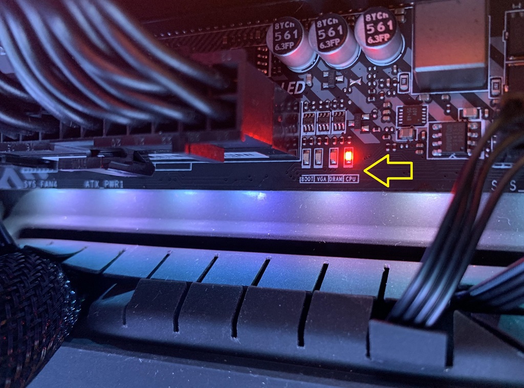 Locating the Source in Red Light on Mobo