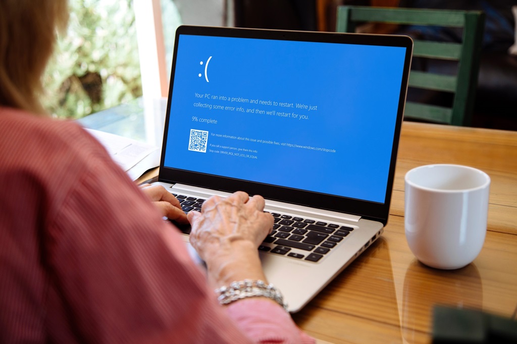 How do I fix the blue screen of Death?