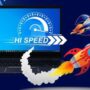 Laptop being optimized with software tools to speed up performance