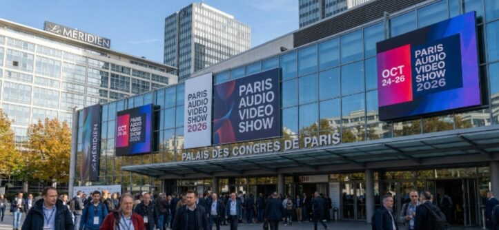 Palais des Congrès de Paris venue for the Paris Audio Video Show 2026
