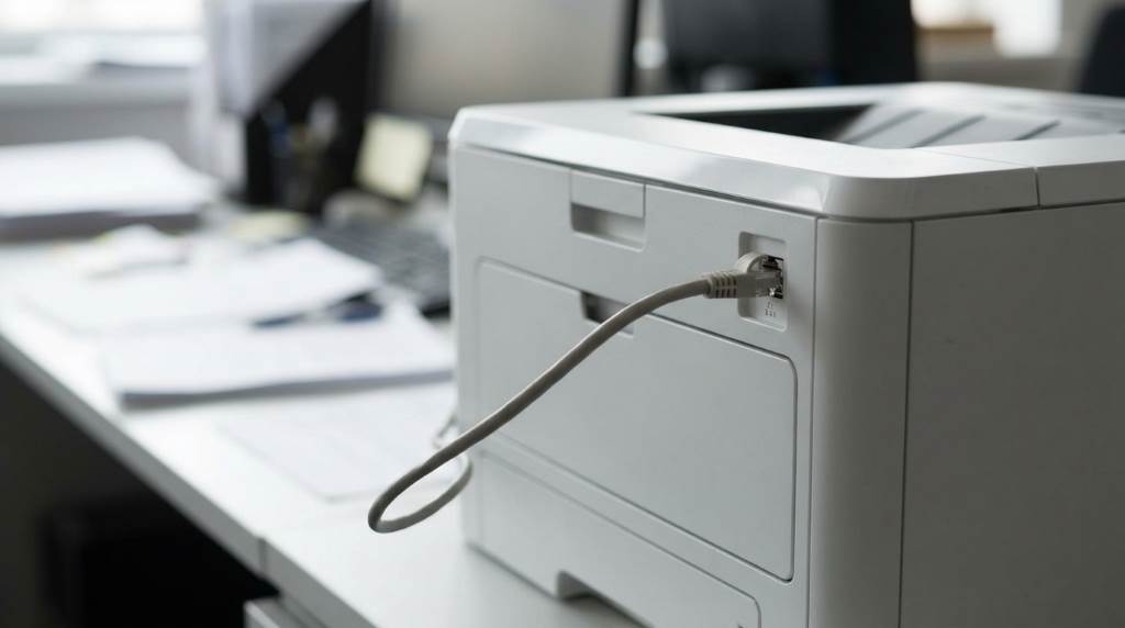 Printer network troubleshooting in home office