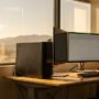 Professional workstation setup with optimized desktop performance