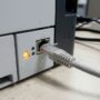 Wireless printer showing offline status on computer