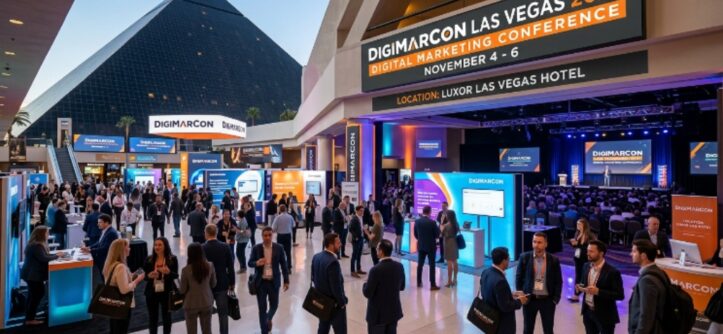 DigiMarCon Las Vegas 2026 digital marketing conference at Luxor Las Vegas Hotel, November 4 to 6