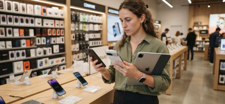 Selecting tech devices based on personal needs